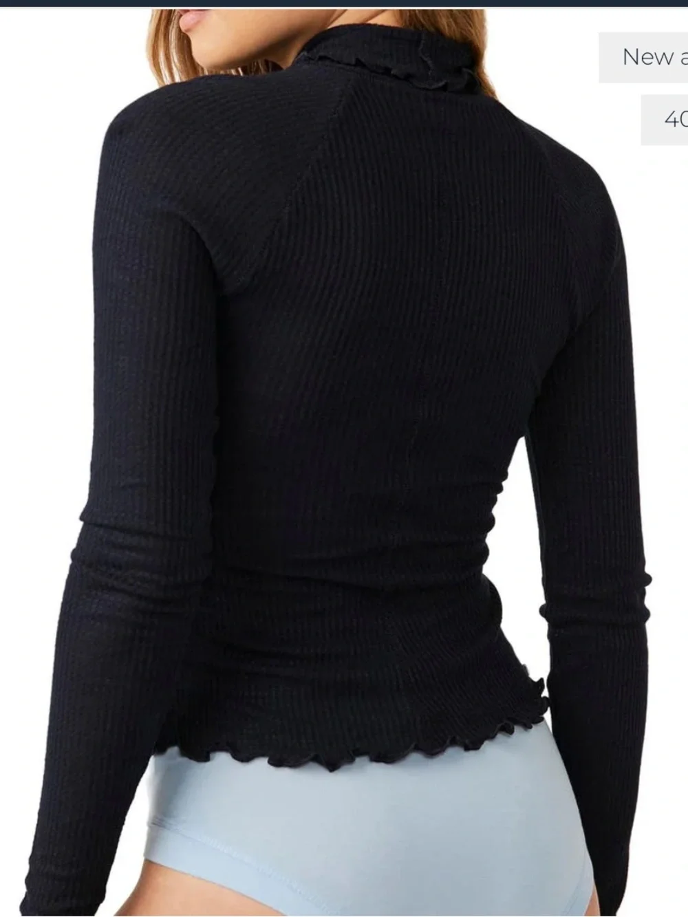 Free People Make It Easy Mock Neck